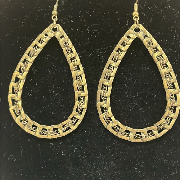 Pewter Dangle Earrings for Women - Picture 5 of 9